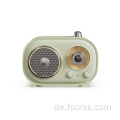 Tragbare Bluetooth-Vintage-Lautsprecher mit kraftvollem Sound